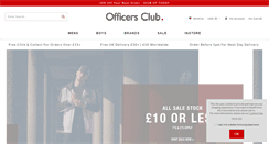 Desktop Screenshot of officersclub.com